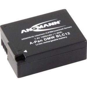 DMW-BLC12E Panasonic kamera akku 7,4V 1000 mAh, Ansmann