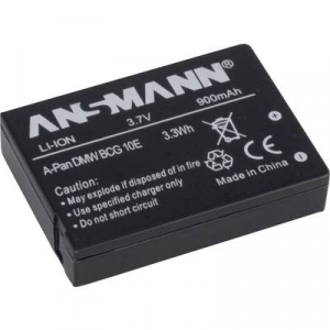 DMW-BCG10E, DMW-BCG10 Panasonic kamera akku 3,7V 900 mAh, Ansmann