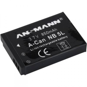 NB-5L Canon kamera akku 3,7V 850 mAh, Ansmann