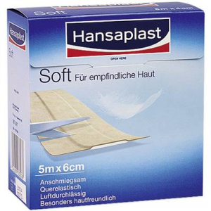 1009284 Hansaplast SOFT 5 mx 6 cm 5 m x 0.06 m