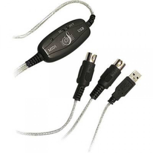 USB midi kábel USB 2.0/PS/2 2 m Renkforce