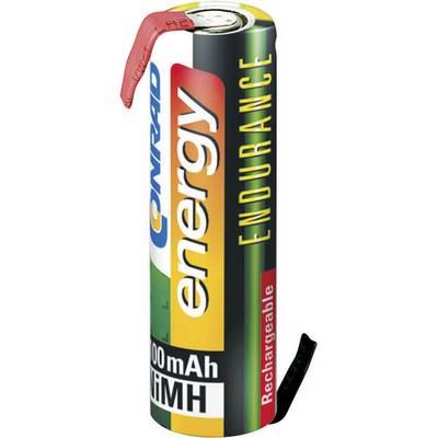 Forrasztható ceruza akku AA NiMH 1,2V 2000 mAh, forrfüles, Conrad Energy Endurance