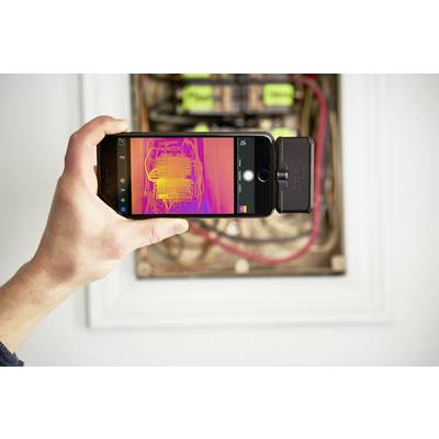 Hőkamera Apple iOS készülékekhez -20-tól +400 °C-ig 160 x 120 Pixel 8.7 Hz FLIR ONE PRO 435-0006-03-SP