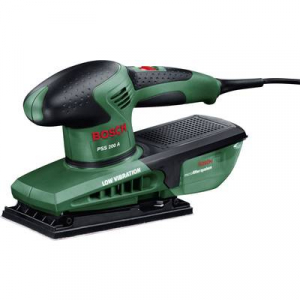 Rezgőcsiszoló Hordtáskával 200 W Bosch Home and Garden PSS 200 A 0603340300 115 x 230 mm