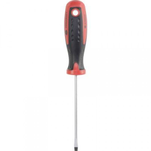 Lapos csavarhúzó, pengeszélesség: 4 mm Penge hossz: 102 mm TOOLCRAFT