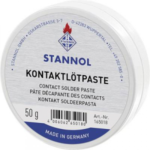 Forrasztópaszta, forrasztó zsír 50g Stannol 165018 F-SW 26