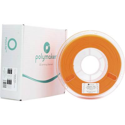 Polymaker 70535 3D nyomtatószál PolyLite PLA műanyag 1.75 mm Narancs 1 kg