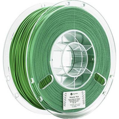 Polymaker 70546 3D nyomtatószál PolyLite PLA műanyag 2.85 mm Zöld 1 kg