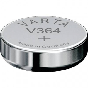 364 gombelem, ezüstoxid, 1,55V, 20 mAh, Varta SR621SW, SR60, SR621, V364, D364, 602, T, 280-34, SB-AG, SB-DG