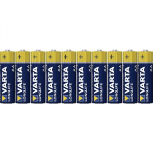 Ceruzaelem AA, alk&aacute;li mang&aacute;n, 1,5V, 8 db, Varta Longlife LR06, AA, LR6, AAB4E, AM3, 815, E91, LR6N