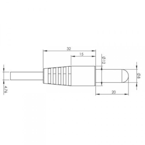 Hőmérséklet érzékelő, műanyag, H-Tronic 1114440