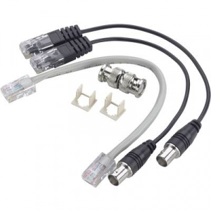 Koax kábel teszter, UTP, LAN hálózati kábel teszter RJ45, BNC csatlakozókhoz, kábelekhez Voltcraft CT-2