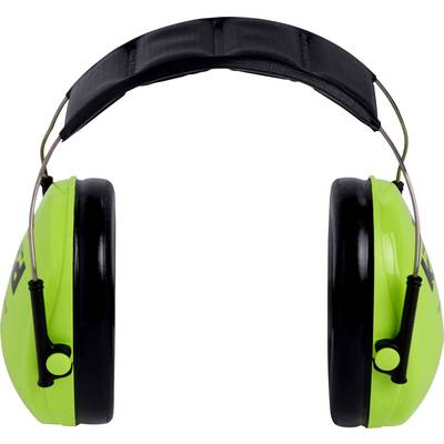 PELTOR Fejpántos gyermek hallásvédő fültok, zajcsillapító fülvédő, neonzöld, PELTOR™ KID H510AK-442-GB KID