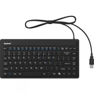 Keysonic KSK-3230IN (US) Billentyűzet Fekete Szilikon membrán, Vízálló (IPX7)