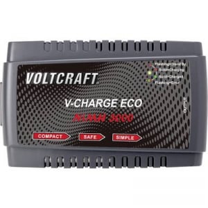 Modell akku töltő, 230V 3A, Voltcraft V-Charge Eco NiMH 3000