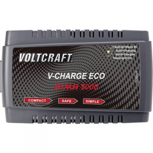 Modell akku töltő, 230V 2A, Voltcraft V-Charge Eco NiMh 2000