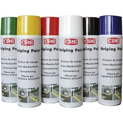 CRC jelölő festék, kül és beltéri útfesték, padlójelölő festék, piros színű 500 ml 11675-AA