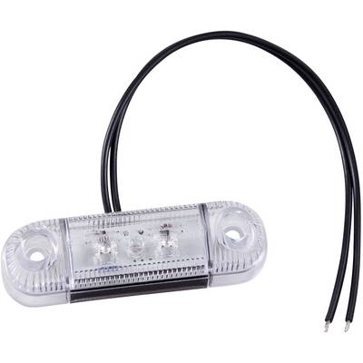 LED-es oldalsó helyzetjelző lámpa, rövid, piros, 12/24 V, SecoRüt 61284
