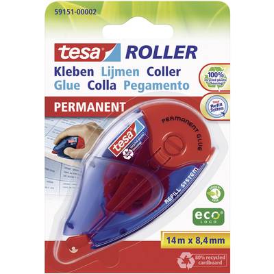 Ragasztóroller Tesa Roller Ecologo 14 m x 8,4 mm TESA 59151
