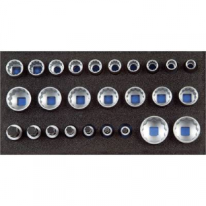 Gedore 2308916 Külső hatlap Dugókulcs betét készlet 26 részes 1/2 (12,5 mm)