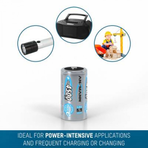 Ansmann maxE HR14 Babyakku NiMH 4500 mAh 1.2 V 1 db