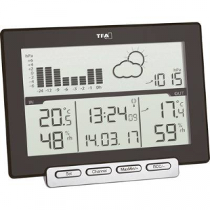 Vezeték nélküli digitális időjárásjelző állomás TFA Meteo Sens 35.1139.01