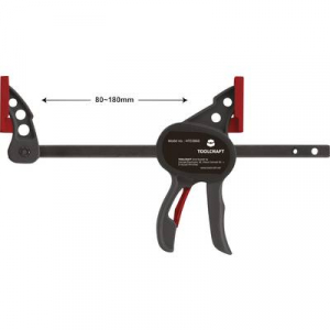 Mini egykezes gyorsszorító 100 x 35 mm, 2 részes készlet, TOOLCRAFT 1669393