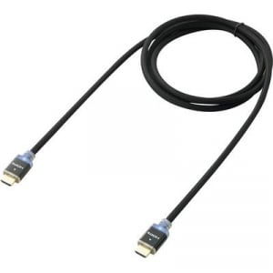 HDMI CsatlakozókábelLED-del[1x HDMI dugó - 1x HDMI dugó]5.00 mFeketeSpeaKa Professional