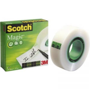 3M SCOTCH® MAGIC 810, átlátszó ragasztószalag, 19 mm X 10 m