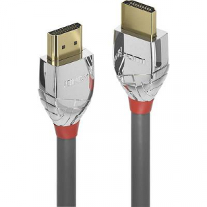 LINDY HDMI Csatlakozókábel [1x HDMI dugó - 1x HDMI dugó] 3.00 m Szürke