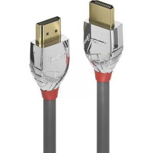 LINDY HDMI Csatlakozókábel [1x HDMI dugó - 1x HDMI dugó] 0.50 m Szürke