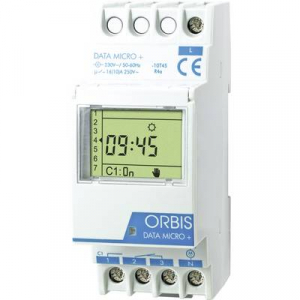 ORBIS Zeitschalttechnik DATA MICRO + 230V Kalapsínes időkapcsoló óra Digitális 250 V/AC