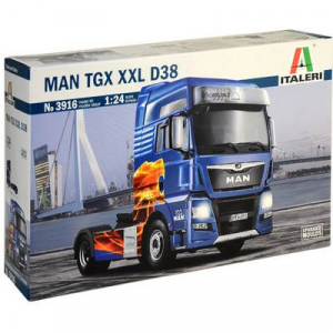 Italeri 510003916 MAN TGX XXL D38 E6 Kamionmodell építőkészlet 1:24