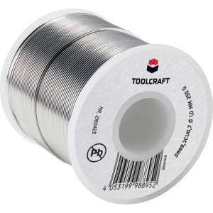 TOOLCRAFT Forrasztóón, ólommentes Sn99.3Cu0.7 250 g