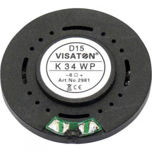 Visaton K 34 WP / 8 OHM 1.3 coll 3.4 cm Miniatűr hangszóró 1 W 8 ?