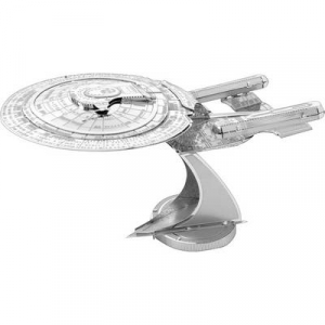 Metal Earth Starship Enterprise NCC-1701-D 3D lézervágott fémmodell építőkészlet 502672