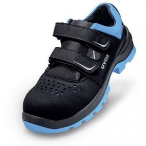 Uvex 2 xenova® 9553841 ESD biztonsági szandál S1 Méret: 41 Fekete, Kék 1 pár