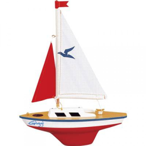 Vitorlás hajó modell RtR 240 mm Günther Flugspiele Giggi 1802