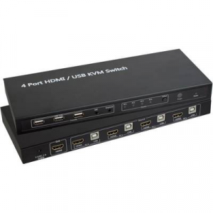 4 port KVM átkapcsoló HDMI USB SpeaKa Professional