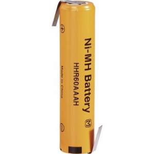 1.2 V 500 mAh (O x Ma) 10.5 mm x 44.5 mm