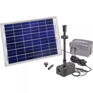 Napelemes, LED-es szökőkút szivattyú rendszer Esotec Siena LED 101780