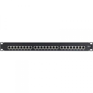 24 portos patch panel, CAT 6, renkforce