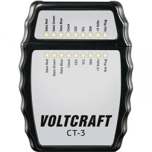 HDMI kábel teszter Voltcraft CT-3