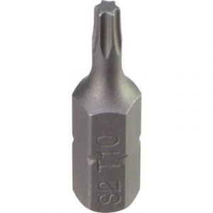 50 db T 10 Torx bit TOOLCRAFT S2 acél