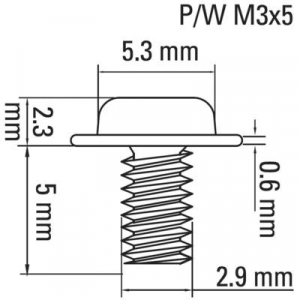 Renkforce RF-4452210 Merevlemez csavar 16 db