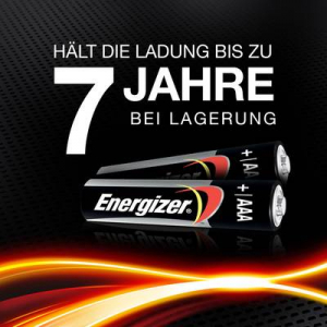 Mikroelem AAA, alkáli mangán, 1,5V, 10 db, Energizer Power LR03, AAA, LR3, AM4M8A, AM4, S