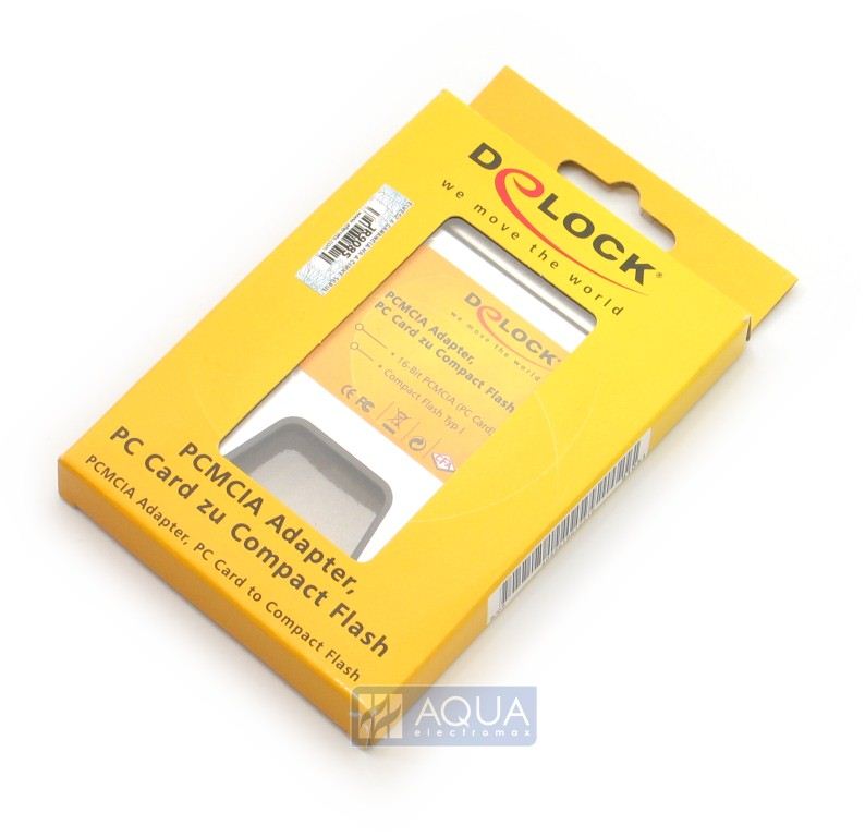 DeLock DL91051 PCMCIA CF kártya olvasó