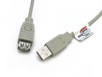 Kolink USB 2.0 hoszabbító kábel 1.8m A/A   (KKTU22V)