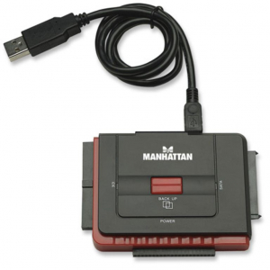 Manhattan USB 2.0 - SATA/IDE konverter  (179195)