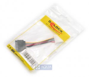 DeLock DL60115 Adapter Power SATA 4pin Molex -> 15pin SATA female